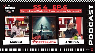 Ep6 SS4  “Storytelling nel marketing creare narrazioni coinvolgenti” podcast marketing fyp [upl. by Clarey529]