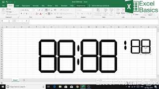 How to Do Digital Clock in Excel VBA [upl. by Nishi]