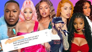 ‼️Saucy Santana DR🅰️GGED for SHADING Nicki Minaj Latto awarded by TI Halle Bailey song amp Ice Spice [upl. by Assirim]