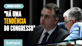 PACHECO AFIRMA QUE VETO SOBRE MARCO TEMPORAL DEVERÃ SER ANALISADO PELO CONGRESSO [upl. by Greerson235]