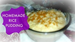 My Grandma Marys Rice Pudding quotFAMILY RECIPEquot [upl. by Anyzratak20]