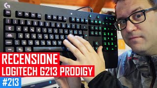 Recensione Logitech G213 Prodigy un po una via di mezzo [upl. by Khoury]