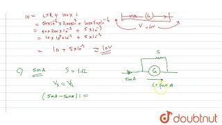 A microammeter has as resistance of 100 Omega and full scale range of 50 muA It can be used a v [upl. by Sokem]