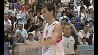 España Vs Argentina Mundobasket 2006 [upl. by Eenolem881]