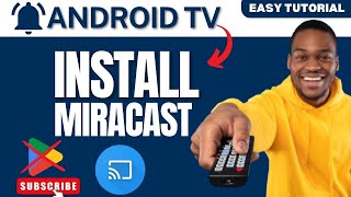 How to Install Miracast on Android TV in 2024 Without Google Play [upl. by Lyford729]