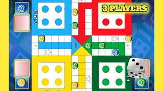 Ludo Game in 3 Players  Ludo King 3 Players  Ludo King  Ludo Gameplay  414 [upl. by Archle]