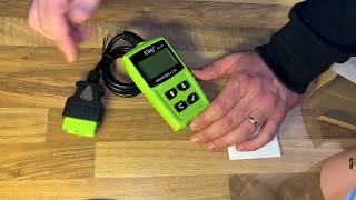 JDiag OBD2 AutoDiagnosegerät OBD AutoCodeScannerFahrzeugFehlercodeleser unboxing und Anleitung [upl. by Loriner]