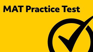 MAT Practice Test [upl. by Abbot]