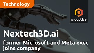 Nextech3Dai announces former Microsoft and Meta executive Hareesh Achi joins company [upl. by Merth]