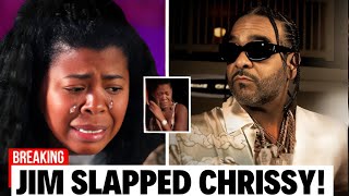 IN EMOTIONS Jim Jones LOSES IT on Chrissy Lampkin After Her Fiery Fight with Mama Jones [upl. by Eetse]