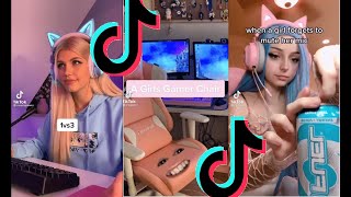 Gamer Girl Tiktok Compilations pt1 [upl. by Nnod262]