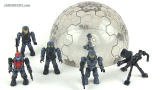 Mega Bloks Halo 97070 Covert Ops Battle Unit reviewed [upl. by Anirak449]