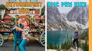 Leavenworth Oktoberfest amp Colchuck Lake Hike  Best of Washington in Fall  Full Time RV Adventures [upl. by Rehpetsirhc]