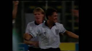 West Germany 11 England amp Penalty Shootout  World Cup Semi Final 1990  Italia 90  Gary Lineker [upl. by Annekahs]