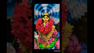 Amer banano ma Lakshmi🤗 viralshort lakshmipuja handpainted febricdesign shortvideo [upl. by Ylen70]