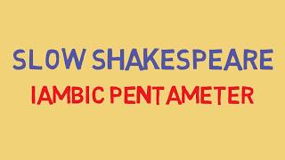 What is Iambic Pentameter [upl. by Nosecyrb]