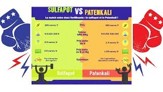 comparatif agro  sulfapot vs patenkali [upl. by Hailat]