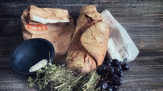 The Old School Kitchen 48 Hour Naturally Leavened Bread Recipe Parts 1 amp 2  Complete Video [upl. by Nilrac]