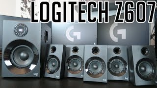 LOGITECH Z607 NEW 160W 51 speakers  introduction [upl. by Haleak]