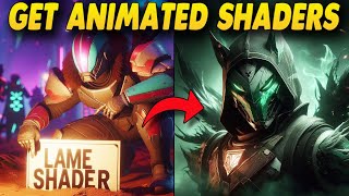 Destiny 2 How To Get Animated Shaders Free to Play  Simple Guide [upl. by Annatnom]