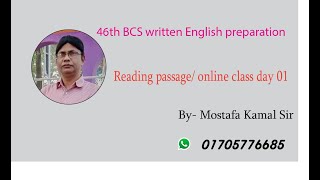 46th BCS written preparation reading passage [upl. by Baerman175]