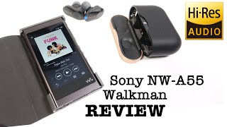 Sony NWA55 Digital Walkman REVIEW [upl. by Turner]