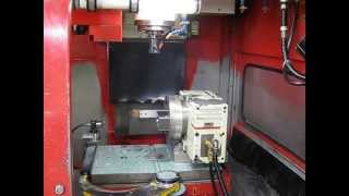 Matsuura Model RA1F 2  Pallet Vertical Machining Center with 4th Axis Rotary Indexer [upl. by Veda]