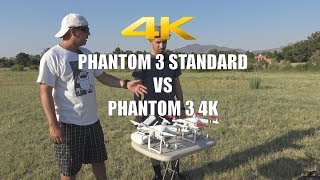 DJI Phantom 3 4K vs Phantom 3 Standard  Sample Video and Photos [upl. by Snah]