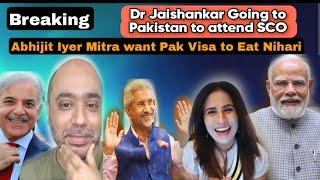 Breaking Dr Jaishankar will visit Pak to attend SCO Abhijit Iyer Mitra PM Modi Foreign Visits [upl. by Araet]