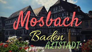 Mosbach Baden  Altstadt und Sehenswürdigkeiten der Stadt am Odenwald [upl. by Urdna]