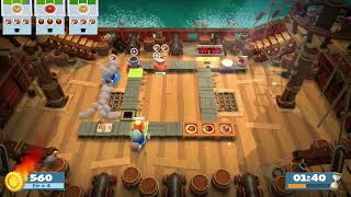 Overcooked All You Can Eat  Story 1 13 1 player Score 1112 [upl. by Ahseined981]