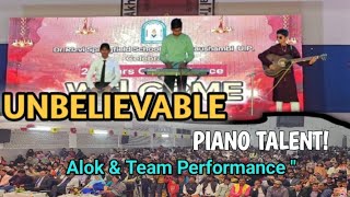 Piano Performance by Alok amp Team 25 Years of Excellence  Dharohar [upl. by Leuqram226]