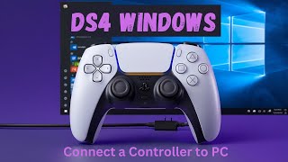 DS4Windows How to use a PS4PS5 controller on a PC 2024 [upl. by Arda]