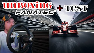 Unboxing plus test FANATEC [upl. by Fitting]