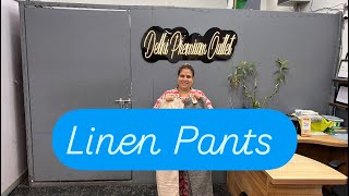 New Stock Added  Linen Pants DelhiPremiumOutlet [upl. by Upali]