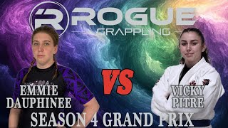 Rogue Grand Prix 2024  Emmie Dauphinee vs Vicky Pitre Womens Gi Match [upl. by Elletsirk]