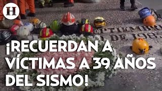 Rinden homenaje a víctimas del sismo de 1985 en Tlatelolco con una misa y ceremonia [upl. by Alderson964]