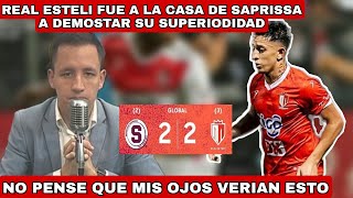 SUBESTIMARON A REAL ESTELI Y TERMINARON ACEPTANDO SU SUPERIODIDAD VS SAPRISSA  COPA CENTROAMERICANA [upl. by Dam942]