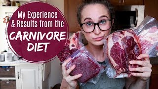 I Tried the Carnivore Diet for 1 Week  My Experience amp Results [upl. by Siletotsira]