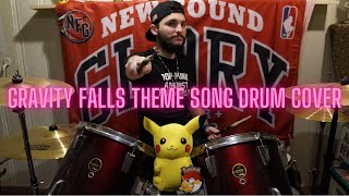 Gravity Falls Theme Song  Brad Breeck  Drum Cover [upl. by Solhcin]