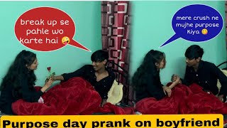 Propose Day Prank On My Boyfriend  Devansh Verma  Prank Gone Wrong  Ft Aabya Rajput [upl. by Cozmo]