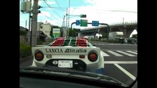 公道を走るストラトスの光景は異様笑 lancia stratos [upl. by Eniamurt336]