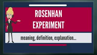 Rosenhan Experiment [upl. by Resa]