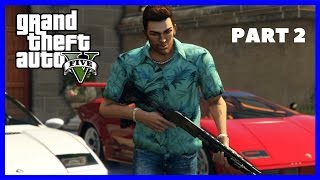 GTA V  Tommy Vercetti In LS PART 2 [upl. by Nossyla164]