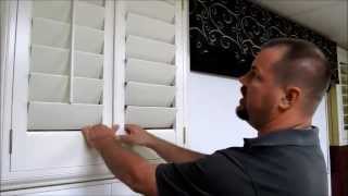 Options for Plantation Wood Shutters [upl. by Yanej]