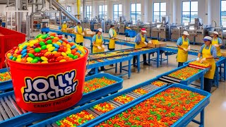 How Candy Is MadeProcessing Millions of CandiesCandy FactoryJelly discovery [upl. by Gilly603]