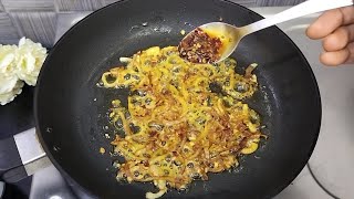 Caramelized Onion amp Chilli Oil Pasta  Chilli Oil Pasta  Easy Pasta Recipe  10Min Pasta Recipe [upl. by Rame497]