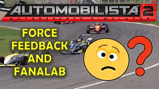 My Force Feedback Settings amp Fanalab  Automobilista 2 [upl. by Nahum596]