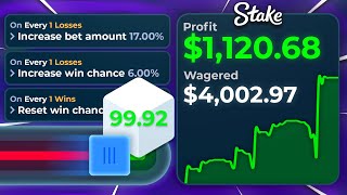 THIS HIGH MULTI DICE STRATEGY ON STAKE PAID MASSIVE [upl. by Nylrebma216]