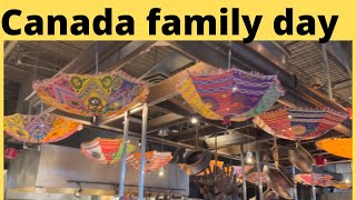 Canada Family day vlog lunch buffet Asian restaurant celebrating family in canada 2022 [upl. by Pancho]